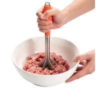 Sminuzzatore Manuale per Carne Macinata Tritata,Pressa Batticarne per Alimenti,Sminuzzatore Di Patate Con Rivestimento Antiaderente | per Pollame Pollo Carne Patate e Altri Alimenti da Cucina Casa Pre