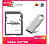 SMIOST 16GB Scheda di Memoria GPS per Mitsubishi 8750A450 MMCS Navigazione Europa Mappe Aggiornamento Dati 2021 per L200 Pajero Outlander