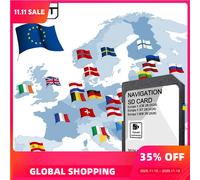 SMIOST 32GB Aggiornamento UK Europa Mappa GPS Discover Media MIB2 Scheda di memoria SD per Skoda Octavia Superb Yeti Kodiaq Karoq Car