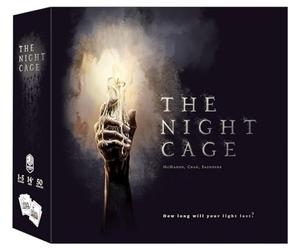 Smirk & Dagger, The Night Cage, gioco di strategia cooperativa spettrale, 1-5 giocatori persi in un labirinto oscuro con solo una candela, divertenti tessere a tema horror e perfetto per notti di