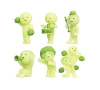 Smiski Serie Cheer Figurina (Fanfara - Pom Pom) che brilla al buio, Multicolore