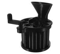 Smistatore Manuale di Monete, Contatore e Organizzatore da Tavolo | Plastica Nera, Capienza Elevata, per Resto Sciolto e Monete Usa, Casa e Bilancio Domestico