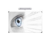 Smit Visual lavagna di proiezione Softline 8mm, Low Gloss, 4:3, 160x120cm