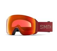 Smith 4D MAG XL - Maschera da neve con lenti a specchio rosse
