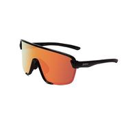 Smith Bobcat Oversize Semi-Montatura Occhiali da Sole Nero / CP Rosso