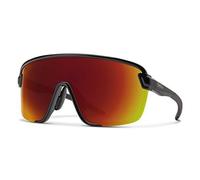 Smith Bobcat Oversize Semi-Montatura Sole Nero / Chromapop Rosso Specchio +