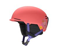 Smith - Casco da sci - Scout Jr. MIPS Matte Flare Flora - Taglia Bambino 53-58 cm - Rosa