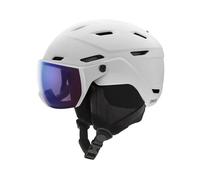 Smith - Casco da sci - Survey Eu Matte White Chromapop Photochromic Rose Flash - Taglia 55-59 cm - Bianco