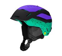 Smith - Casco da sci - Vantage 2 MIPS Matte Black / Ultraviolet / Emerald City - Taglia 51-55 cm - Verde
