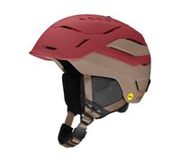 Smith - Casco da sci - Vantage 2 MIPS Matte Ironwood / Bandit - Taglia 51-55 cm - rosso