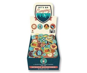 Smith Gibbs Let's Go Camping Buttons Box 120 asstd FIRM SALE (Poster)