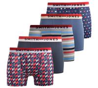 Smith & Jones Nellary Boxer Design Assortiti Uomo Misura Confezione 5 (BG1766)