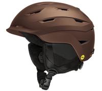 Smith Liberty Mips Casco Damen-Schneehelm da Sci Snowboard Marrone Metallico