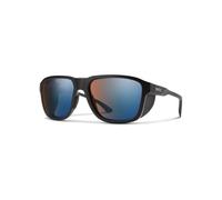 Smith - Lunettes de soleil de montagne - Embark Matte Black/ Blue Mirror Glacier Photochromic - Nero