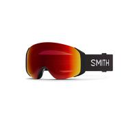 Smith - Maschera da sci - 4D Mag Black Chromapop Sun Red Mirror - Nero