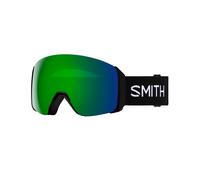 Smith - Maschera da sci - 4D Mag Xl Black Chromapop Sun Green Mirror in Silicone - Nero