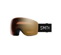 Smith - Maschera da sci fotocromatica - Skyline Black Chromapop Pro Photochromic Gold Mirror - Nero