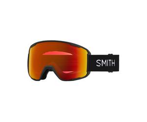 Smith - Maschera da sci - Preview Black Chromapop Everyday Red Mirror in Silicone - Nero