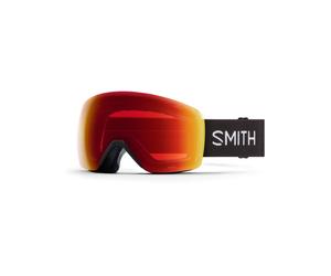 Smith - Maschera da sci - Skyline Black Chromapop Everyday Red Mirror - Nero