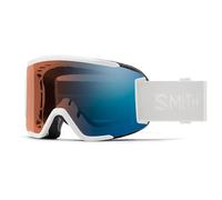 Smith - Maschera da sci fotocromatica - Squad S White Vapor 2021 Chromapop Pro Photochromi in Silicone - Bianco