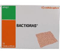Smith & Nephew Bactigras Garza Medicata Con Clorexidina Acetato 0,5% 10x10 cm 10 Pezzi