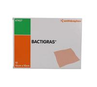 Pharmaidea Garza Medicata Bactigras Con Clorexidina Acetato 0,5% 10x10cm 10 Pezzi