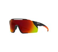 Smith - Occhiali da sole - Attack Mag Mtb Matte Black Cinder Chromapop Red Mirror - Nero