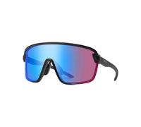 Smith - Occhiali da sole - Bobcat Matte Black ChromaPop Low Light Rose Blue Mirror - Nero