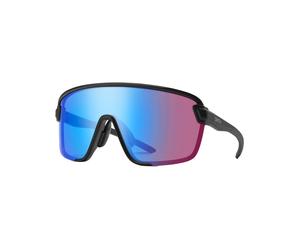 Smith - Occhiali da sole - Bobcat Matte Black ChromaPop Low Light Rose Blue Mirror - Nero