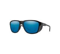 Smith - Occhiali da sole da montagna - Embark Matte Black ChromaPop Glass Polarized Blue Mirror - Nero