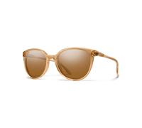 Smith - Occhiali da sole polarizzati - Cheetah Champagne Crystal ChromaPop Polarized Brown - Oro