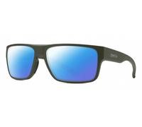 Smith Optics Colonna Sonora Unisex Rettangolo Polarizzati Sole IN Verde Muschio