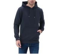 Smith & Solo Felpa Uomo con Cappuccio, Girocollo, a Maniche Lunghe, per Allenamento, Felpa con Cappuccio, in Misto Cotone di Alta qualità, per Uomo e Ragazzo (Marino, L)
