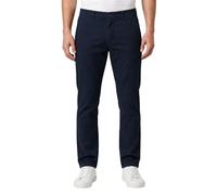 Smith & Solo Pantaloni chino da uomo, slim fit, elasticizzati, in 98% cotone, eleganti pantaloni in tessuto per lavoro e tempo libero, pantaloni chino da uomo, blu navy, 31 W/32 L