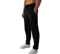 Smith & Solo Pantaloni da jogging da uomo - Jogger uomini moderni in cotone Slim Fit pantaloni per il tempo libero pantaloni sportivi - Training - Pantaloni da allenamento nero / dritto. XL