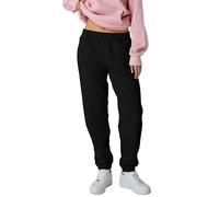 Smith & Solo Pantaloni Sportivi Donna, Invernali, in Cotone, per Lo Sport, per Il Fitness, a Vita Alta, per Il Tempo Libero, per Il Jogging, Caldi e Moderni (Nero, S)