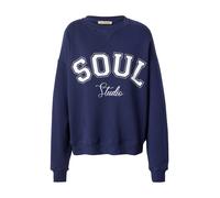 Smith&Soul Felpa marino / bianco Donna Smith&Soul L marino / bianco