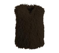 Smith & Soul - Gilet in ecopelliccia - - Jackets - Donna - Marrone - M