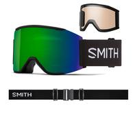 Smith Squad Mag Ski Goggles Nero Chroma PopSun Green Mirror/CAT3 Uomo,Donna