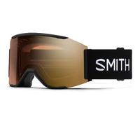 Smith - Maschera da sci fotocromatica - Squad Mag Black Chromapop Pro Photochromic Gold Mirror - Nero