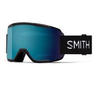 Smith SQUAD Occhiali Da Sci 2QJ/4K Neri + Lente ChromaPop Sole Blu Specchio/S3