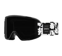 Smith Squad S Maschera da Sci + Disco di Ricambio Occhiali Snowboard Nero Marble