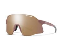 Smith VERT Occhiali da sole sportivi Matte Chalk Rose, ChromaPop Rose Gold Mirror TR90 Nylon per ciclismo e corsa