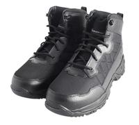 Smith & Wesson Stivali da uomo in pelle da scout da 15,2 cm, in nylon, tattici militari, da lavoro, Nero / puro piacere, 42 EU