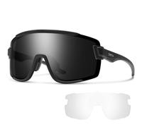 Smith - Occhiali da sole - Wildcat Matte Black Chromapop Black in Pelle - Nero Nero