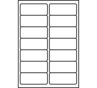 SmithPackaging Etichette autoadesive A4, 14 etichette per foglio, 100 fogli, 99,1 x 38,1 mm, 1400 etichette