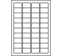 SmithPackaging Etichette autoadesive, formato A4, 40 etichette per foglio, 100 fogli, 45,7 x 25,4 mm, 4000 etichette