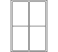 SmithPackaging Etichette autoadesive per indirizzi, formato A4, 4 etichette per foglio, 100 fogli, 99,1 x 139 mm, 400 etichette