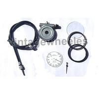 Smiths 120 Mph Bianco Viso Tachimetro Combinazione & 55 " Cavo + Contagiri