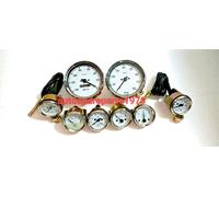 Smiths-52mm-Kit-Temp-Oil-Fuel-Oil Temp+Volt+Amp+rpm+speedmetro 100mm